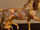 Breyer 2012  year Of The Dragon Horse  Gallery Series Porcelain  Metallic Gold