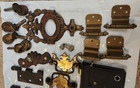 Lot Of Vintage Antique Hinges  Door Lock  Antique Hardware  Hooks-etc