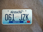 Kentucky Spirit        License Plate Buy All States Here Free Shipping