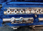 3 5 Oz Solid Silver Head  gemeinhardt M3 Plugged Open-hole Flute Hard Case   Rod