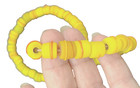Antique Old Trade Beads Yellow  Orange Accents Glass Beads - Crafting - Jewelry