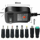 Universal Ac To Dc 3v 12v Adjustable Power Adapter Supply Charger Electronics Us