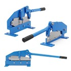 Manual Metal Shear 12  Cutting Capacity For Steel Plate  Bench-mount Hand Cutter