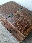 Japanese Vintage Wooden Sewing Box Tansu Small Chest 5 Drawers Antique Storage