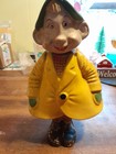 Vintage 1940s Denny Dimwit Paper Mache Bobble Head Nodder Figure Toy  rare Htf