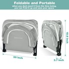 Travel Baby Bassinet Portable Baby Bed For Newborn Infants With Mosquito Net