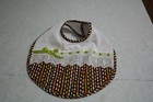 Burp Cloth Set For Girls Cotton And Birdseye Diaper Fabric Bib And Burp Cloth