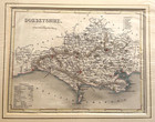 Circa 1829 Joshua Archer Antique Map Of The Dorsetshire