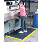 Wearwell Interlocking Antifatigue Mat Tile  Rubber  3 Ft W X 3 Ft L  5 8 In