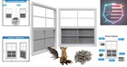 Upgraded Shed Windows 2 Pack  30  X 36  Windows With Tempered Glass And Stain   