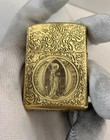 Gold Zippo Constantine Lighter In A New Box