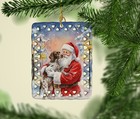 Caroline s Treasures German Shorthaired Pointer Santa Claus Porcelain Ornament
