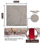 Smart Squares In A Snap Premium Plush Carpet Tiles  Made In Usa     18x18 Peel    