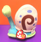 Ty Beanie Babies Gary The Snail Spongebob Squarepants 5   Plush 2006 Nwt