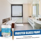 Frosted Glass Paint For Windows   Doors - 100g  Privacy   Shading Coating