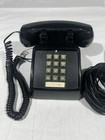 Vintage Cortelco 250000-vba-20md 2 Line Or Data Push Button Black Desk Telephone