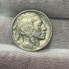 1913 Type 2  Full Horn Higher Grade Buffalo Nickel -  Better Date Us Coin 