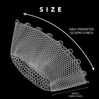 Sf Rubber Replacement Net Clear Small Hole For Fly Fishing Landing Net Circum   