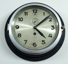 Vintage Junghans Naval Bakelite Ship Clock Germany Kreigsmarine Marine Wwii Era