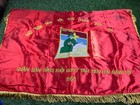 Vietnam War Flag Banner Ben Tre National Liberation Front  68 Viet Cong Souvenir