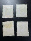 4 Us Scott  210 2 Cent Washington Stamps W  Fancy Cancels- H  see Description  