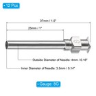 12 Pcs 8g 1 Inch Blunt Tip Dispensing Needle For Refilling Liquid Inks