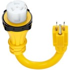 50 Amp To 110v Rv Adapter  15 Amp Male To 50 Amp Female Rv Power Adapter Cord 