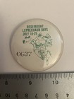 Rosemount Leprechaun Days Minnesota Pin Back Button P33