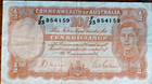 3 Commonwealth Of Australia Notes Ten Shillings 1 Pound 3 Bills