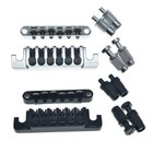Guitar Roller Saddle Tune-o-matic Bridge Tp-6 Style Stopbar Tailpiece For Epi Lp