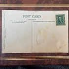 Us Scott  300 On Vintage Fairbanks Valdez Orr Stagecoach Sled Colored Postcard