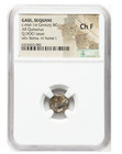 Ngc Certified Quinarius Silver Ancient Coin Celtic Gaul Horse Choice Fine 1 Bc