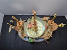 Disney Peter Pan You Can Fly Pirate Ship Musical Snow Globe - Vintage