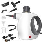 1050w Multi-purpose Handheld Pressurized Steam Cleaner With 12 Attachments