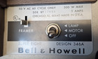 Veg   super 8  Bell   Howell Model 346a Autoload Super 8mm Movie Projector