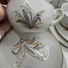 Child s Tea Set Harvest Pattern Made In Japan 25 Pcs Vintage