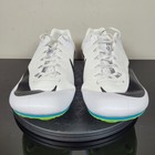 Nike Zoom Rival Sprint Track   Field Spikes Shoes White Fz9663 102 Men s Sz 9 5