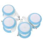  4 Pcs Baby Walker Wheels Pram Accessories Parts Cart Casters Replacement
