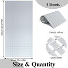 Mirror Tiles Self Adhesive  5100 Pieces Mosaic Sheet  Disco 5mm  Silver