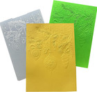 3d Christmas Ornaments Plastic Embossing Folders For Christmas Card Making Everg