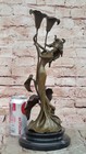 Art Deco Home Office Dinning Room Decor Bronze Figurine Statue Artwork Figure Nr