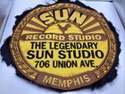 Vintage Sun Record Studio Memphis Embroidered Patch 9 1 2    Big
