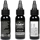 Element Tattoo Supply Nighthawk Black Tattoo Ink 1oz   Professional Ultra   