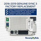Sync 3 Apim Genuine Ford Oem Navigation 3 4 Latest Maps Free Programming 14g370