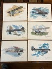 United Airlines Collector Series Prints Lot Of 24 Nixon Galloway