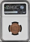 India Gwalior 1 4 Anna 1929  Crude Bust  Ngc Ms 66 Rb  Gem Unc Uncirculated   i1