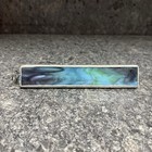 Marcas San Diego  Ca Blue green Stained Glass Spinning Marble Kaleidoscope 7 5   