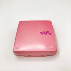 Sony Mz-eh50 Hi-md Walkman Minidisc Player Pink Remote Tested Japan