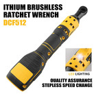 Dewalt Dcf512 20v 1 2 Inch Brushless Ratchet Right Angle Wrench Cordless Usa