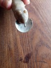 Vintage Heddon Meadow Mouse Fishing Lure Crankbait Leather Tail Gray 